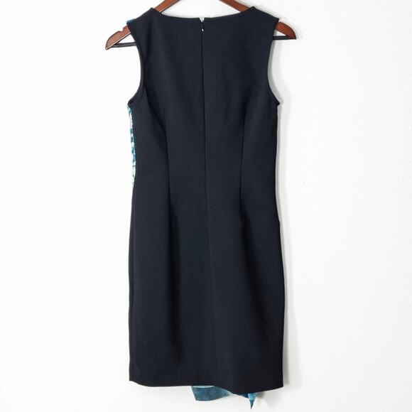 AllSaints Women’s Dress Silk Midi Shift Size 6 Wearable Art - Picture 2 of 9